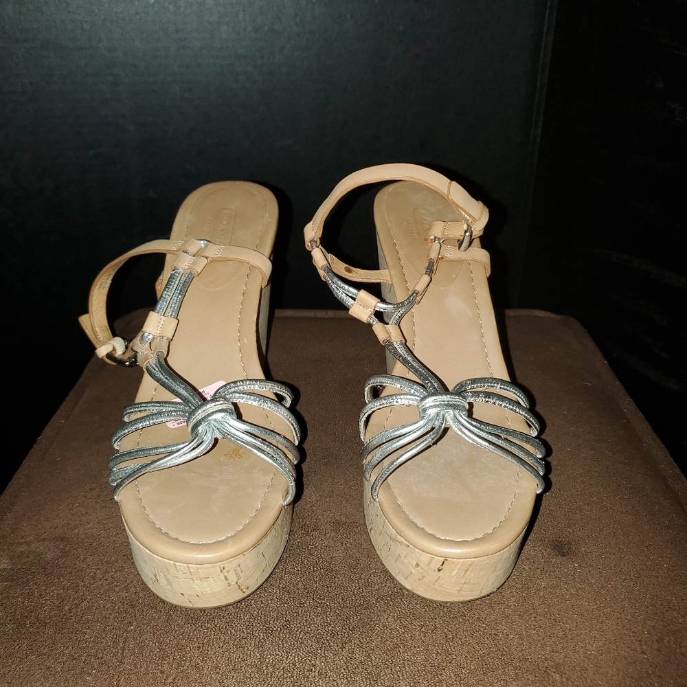 Coach Georgiana Wedge Sandals